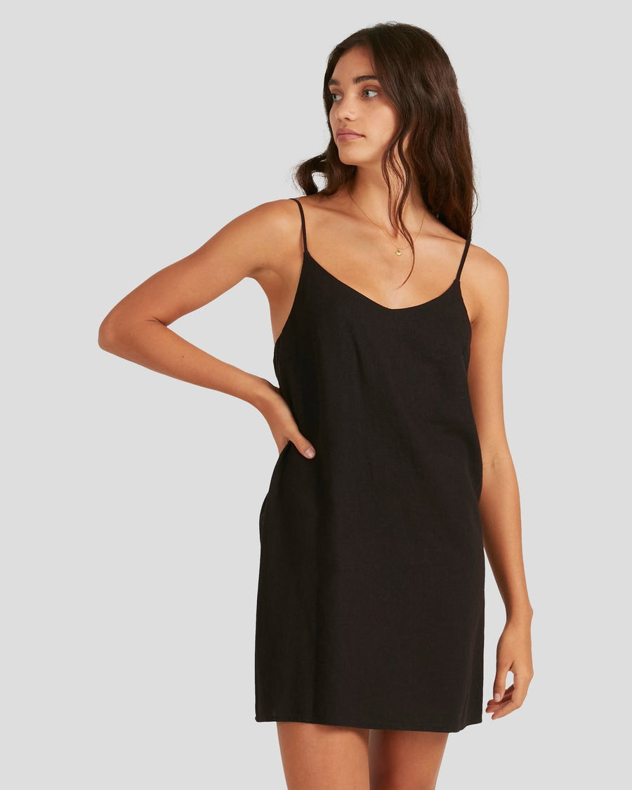 BILLABONG SUMMER LOVE DRESS - BLACK