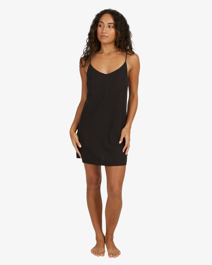 BILLABONG SUMMER LOVE DRESS - BLACK