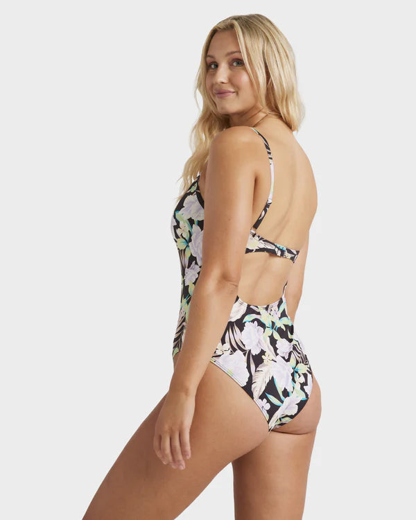 BILLABONG SHADOW TROPIC MIA ONE PIECE SWIMSUIT - MULTI
