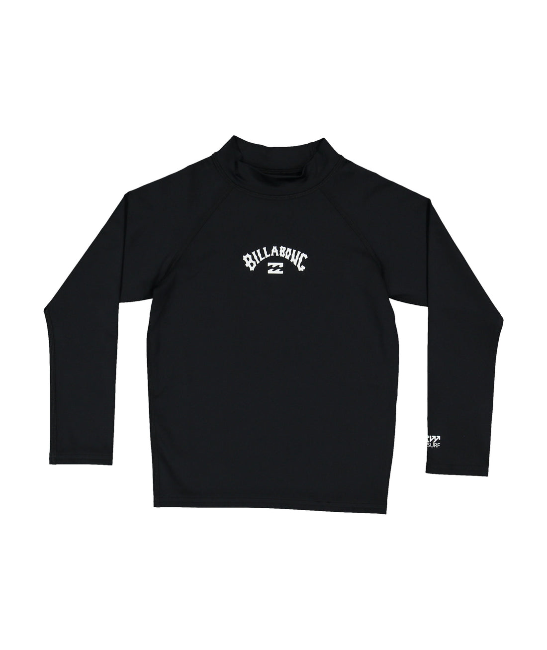 BILLABONG GROMS ALL DAY ARCH RF LONG SLEEVE -BLACK