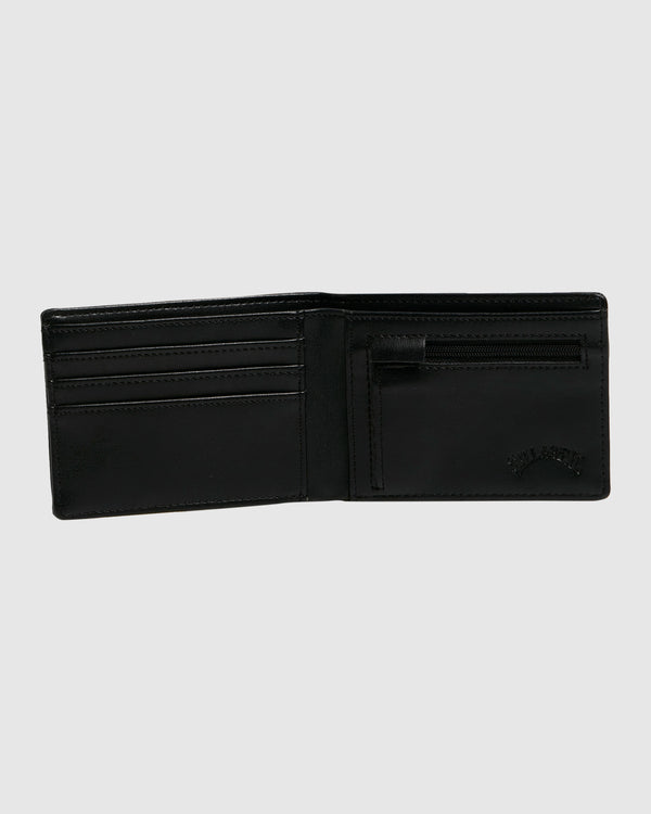 BILLABONG SLIM WALLET - BLACK