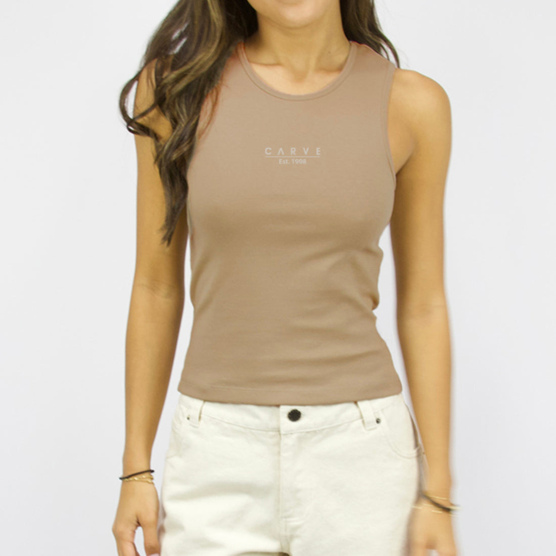 CARVE MODA TANK TOP - NUDE
