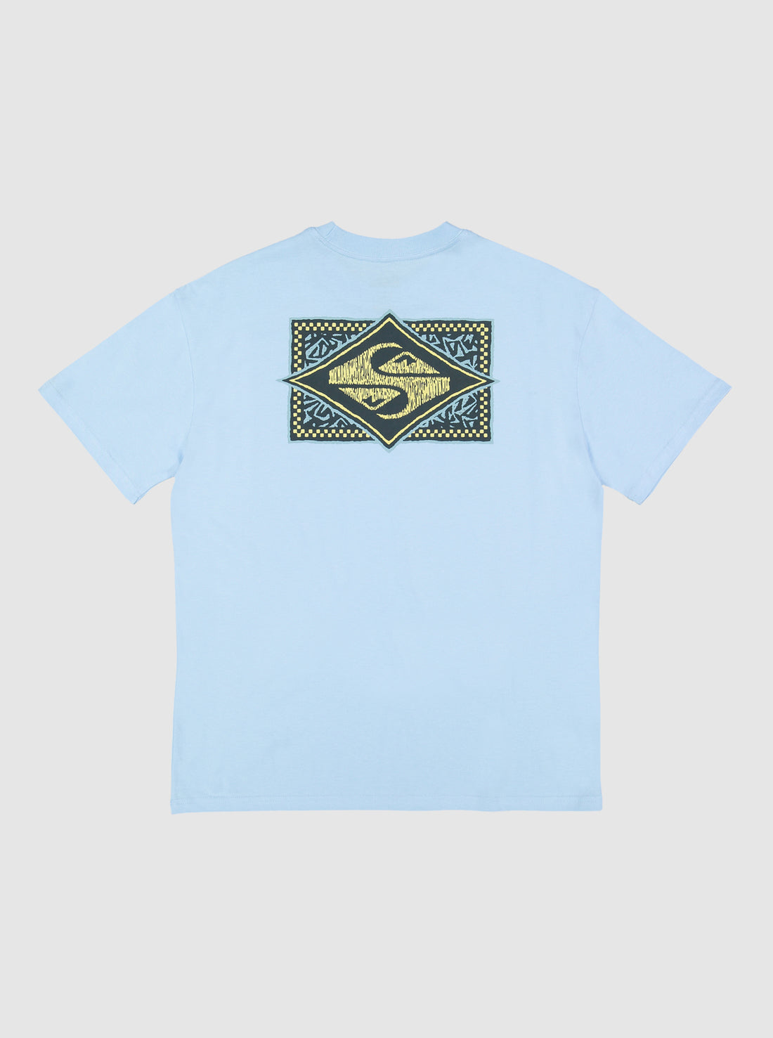 QUIKSILVER BACK FLASH SS SHIRT CLEAR SKY
