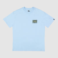QUIKSILVER BACK FLASH SS SHIRT CLEAR SKY