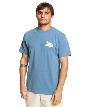 QUIKSILVER MENS ELEMENTAL SHIRT - CORONET BLUE