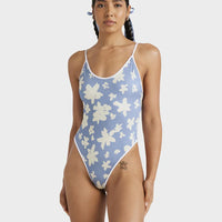 RVCA FLUER ONE PIECE SWIMSUIT - BLUE
