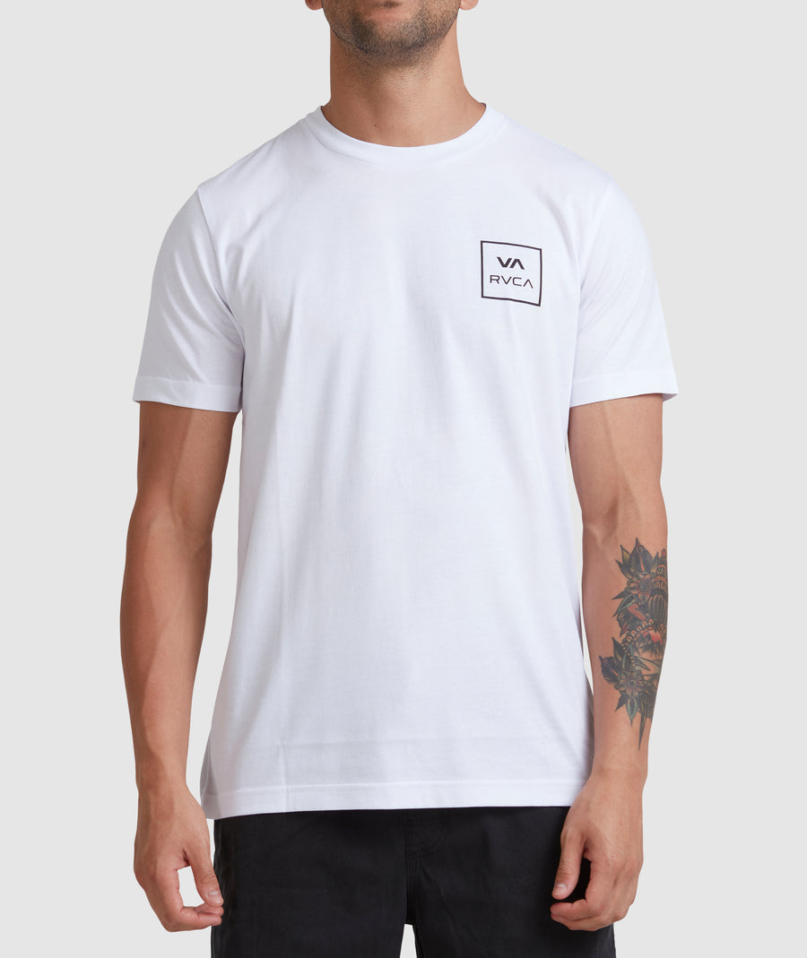RVCA VA ALL THE WAYS SS TEE - WHITE