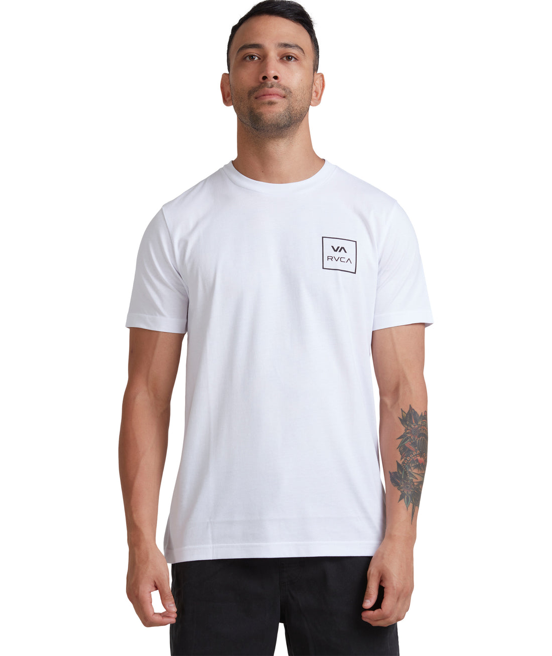 RVCA VA ALL THE WAYS SS TEE - WHITE