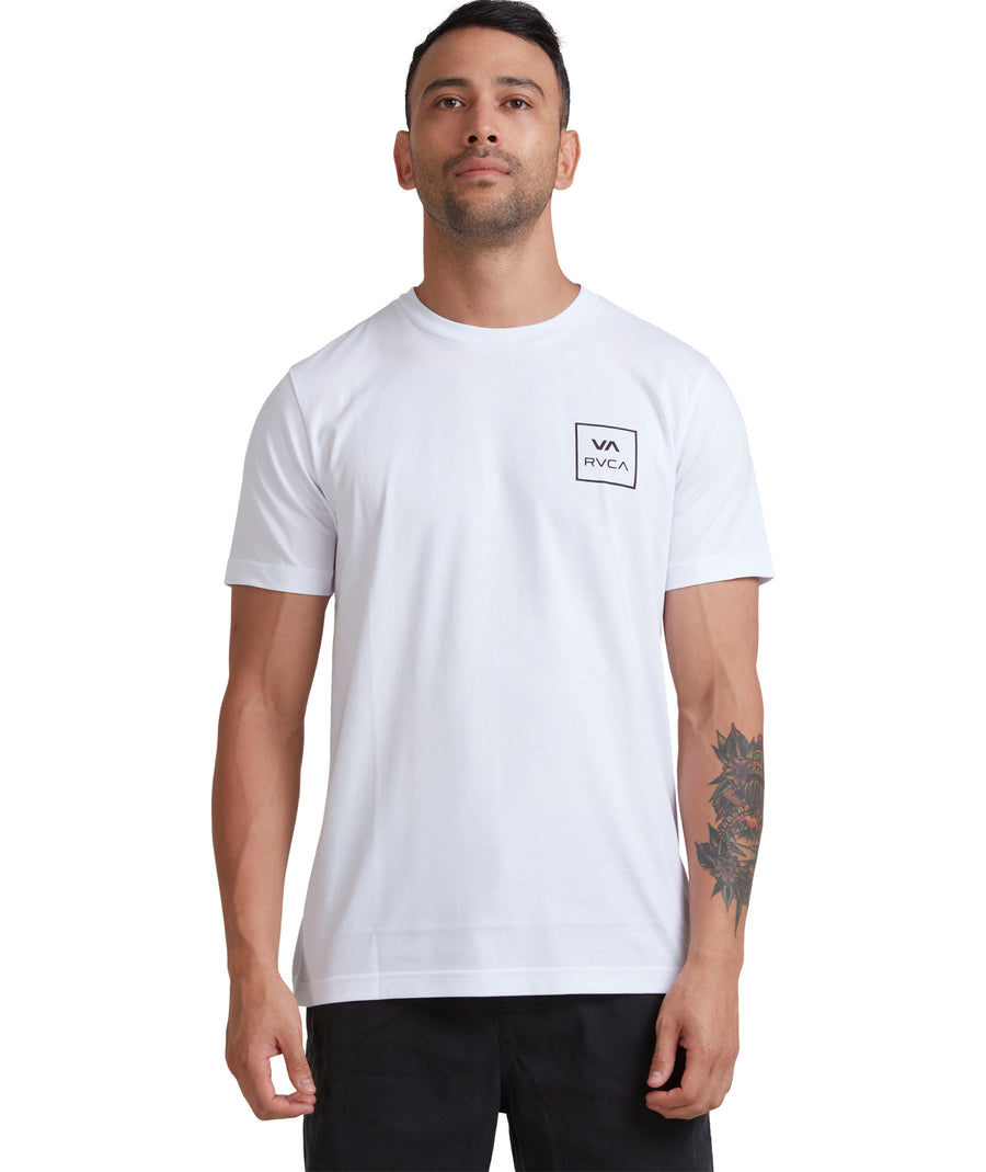 RVCA VA ALL THE WAYS SS TEE - WHITE