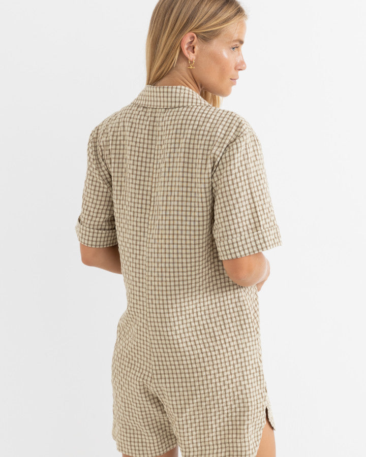 RHYTHM VACAY ROMPER - NATURAL