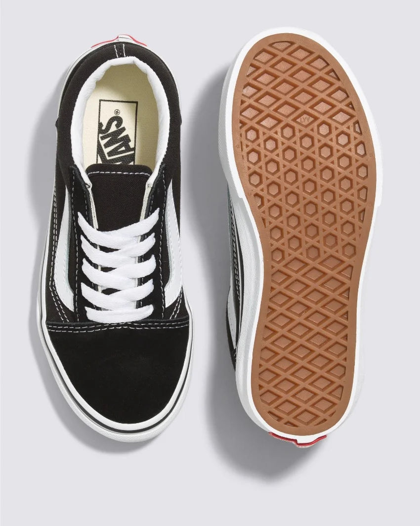 VANS YOUTH OLD SKOOL - BLACK/TRUE WHITE