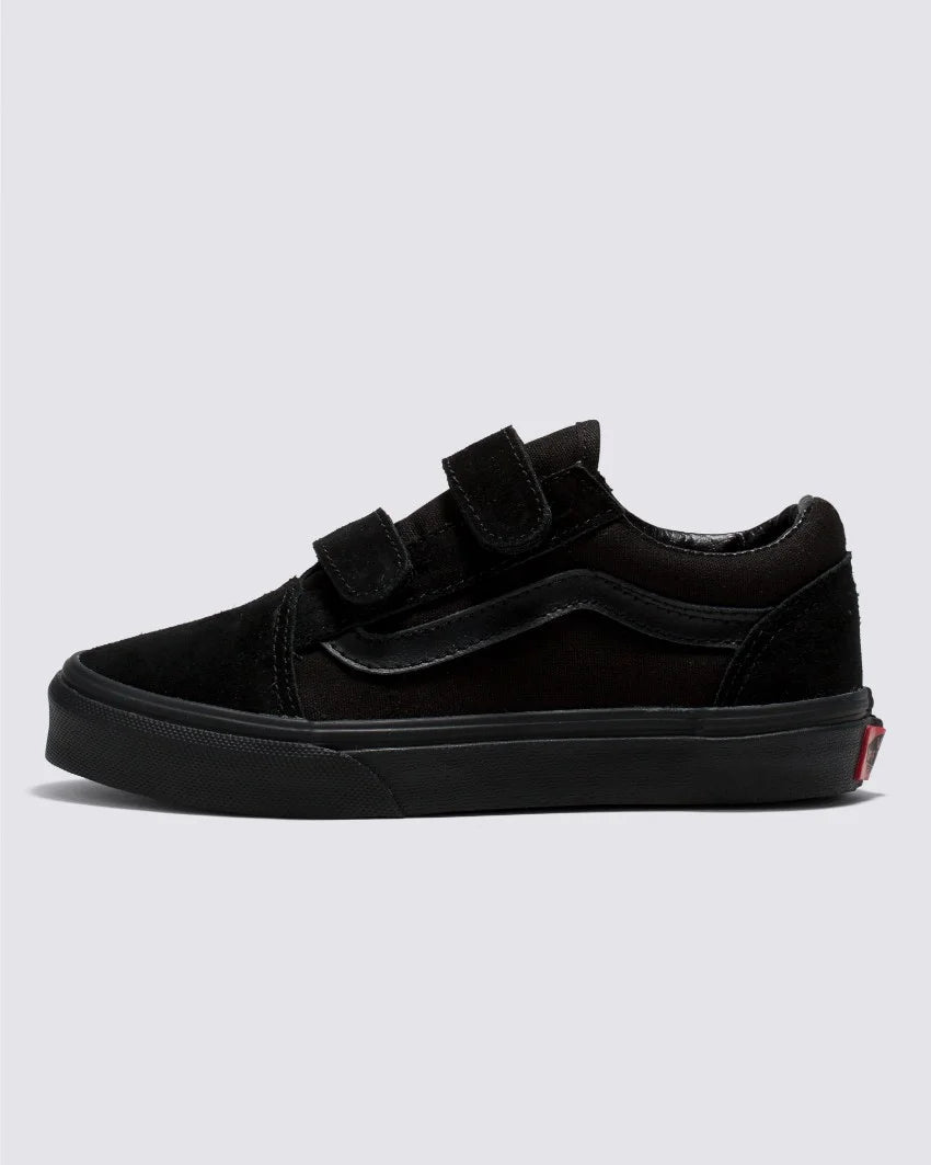 VANS YOUTH OLD SKOOL VELCRO - BLACK/BLACK