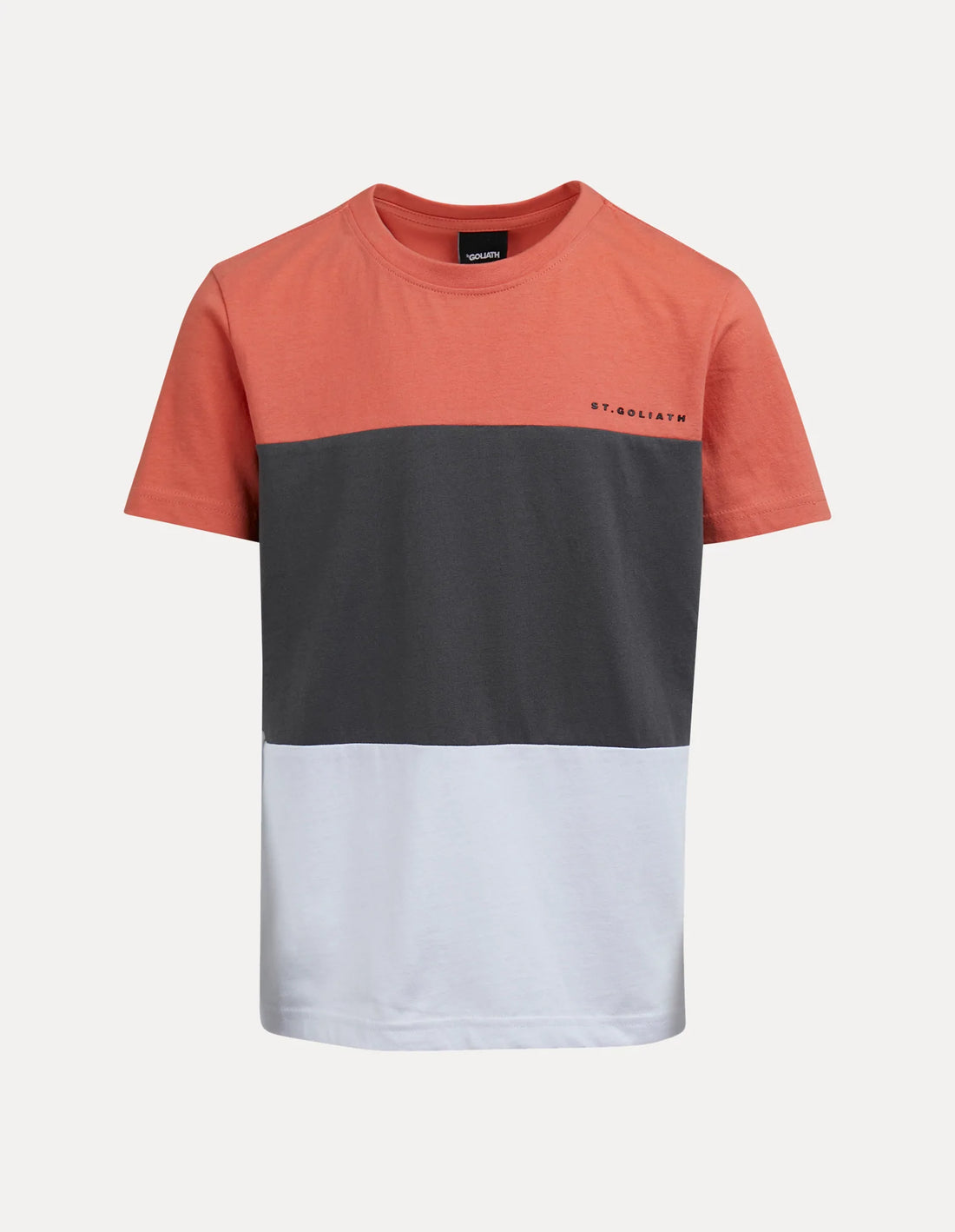 ST GOLIATH COLOUR BLOCK TEE - MELON