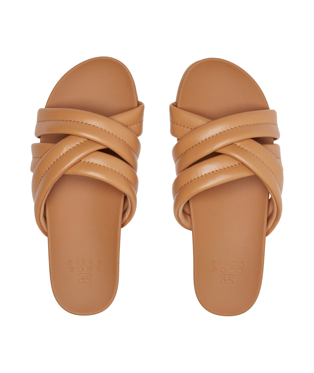 BILLABONG SERENA SLIDER SANDALS - TANLINE