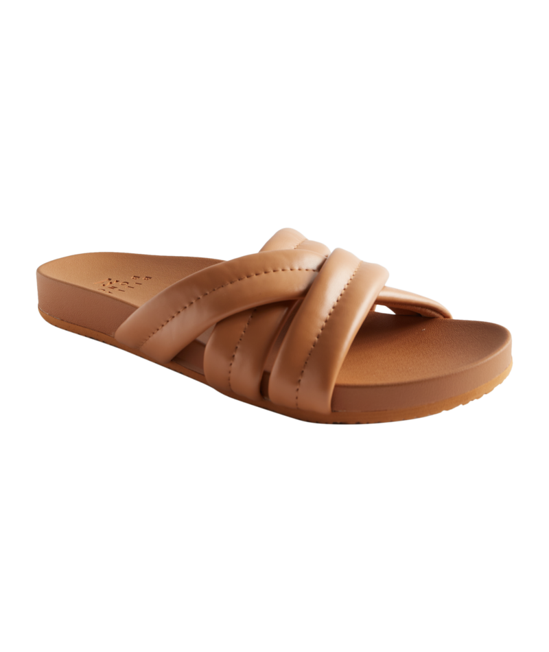 BILLABONG SERENA SLIDER SANDALS - TANLINE