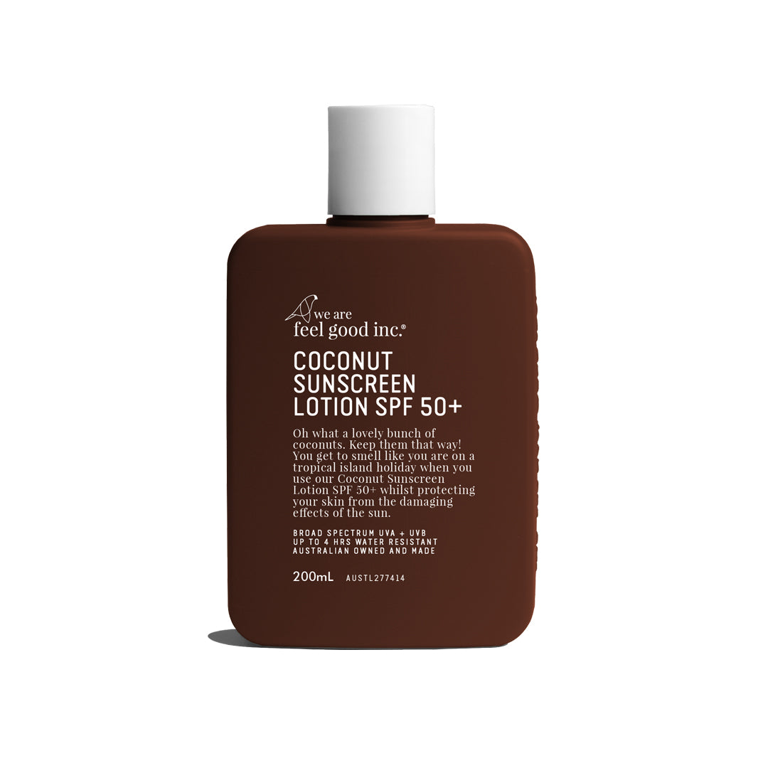 WE ARE FEEL GOOD INC COCONUT SUNSCREEN 200mL SPF 50+