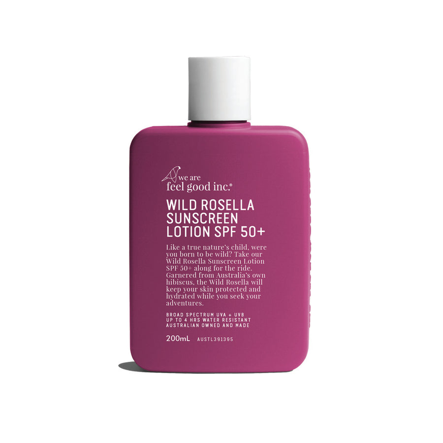 WE ARE FEEL GOOD INC. WILD ROSELLA SUNSCREEN 200ML SPF 50+