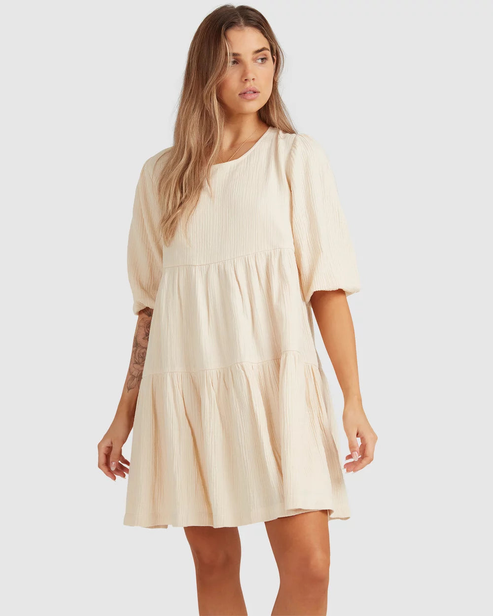 BILLABONG VALENTINE DRESS - SALT CRYSTAL