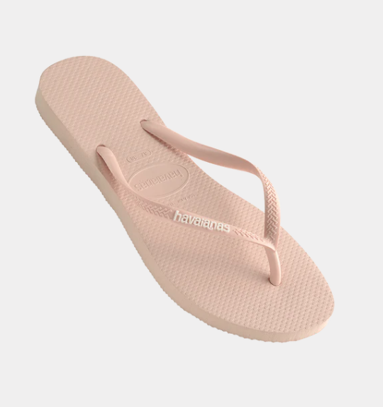 SHOP HAVAIANAS SLIM RUBBER LOGO THONGS ONLINE WITH CHOZEN SURF