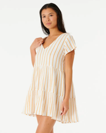 RIP CURL PREMIUM SURF STRIPE DRESS