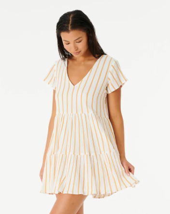 RIP CURL PREMIUM SURF STRIPE DRESS