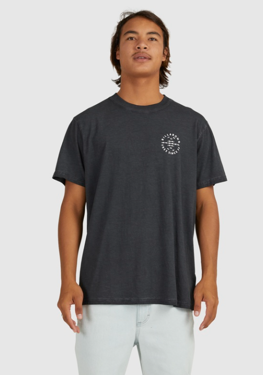 BILLABONG BIG WAVE DAZ SHORT SLEEVE TEE - BLACK