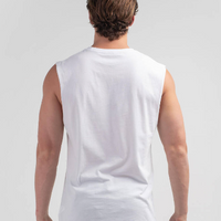 QUIKSILVER TIMELESS HOURS MUSCLE - WHITE