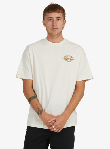 QUIKSILVER LOST TRACKS SHORT SLEEVE TEE