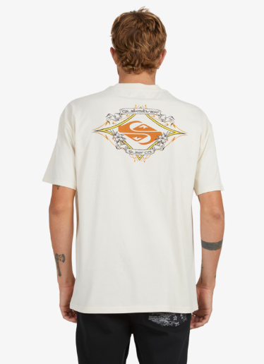 QUIKSILVER LOST TRACKS SHORT SLEEVE TEE