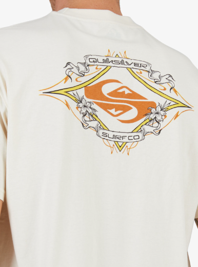 QUIKSILVER LOST TRACKS SHORT SLEEVE TEE