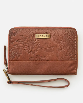 RIP CURL KROO RFID LEATHER WALLET - CHOCOLATE