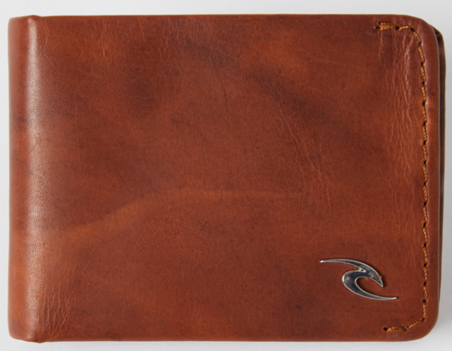 RIPCURL CORPO RFID SLIM WALLET - COGNAC