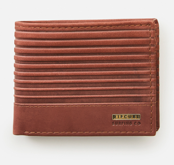 RIP CURL STAGGER RFID WALLET - BROWN