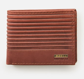 RIPCURL STAGGER RFID WALLET - BROWN