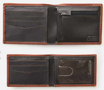 RIP CURL STAGGER RFID WALLET - BROWN