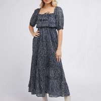 AAE LULU FLORAL MAXI DRESS