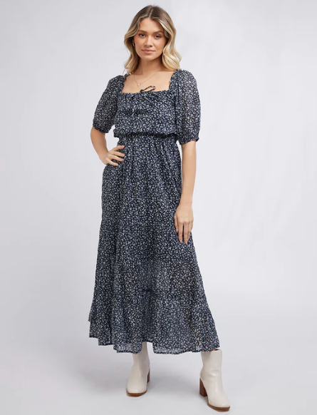 AAE LULU FLORAL MAXI DRESS