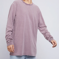 SILENT THEORY PIQUE LONG SLEEVE TEE - MULTIE