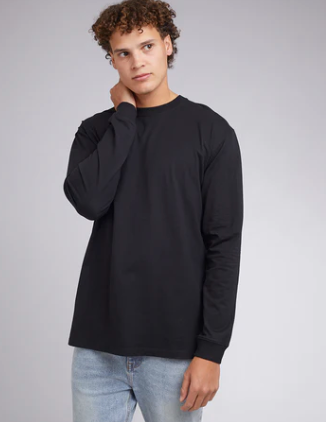 SILENT THEORY STANDARD FIT LONG SLEEVE TEE