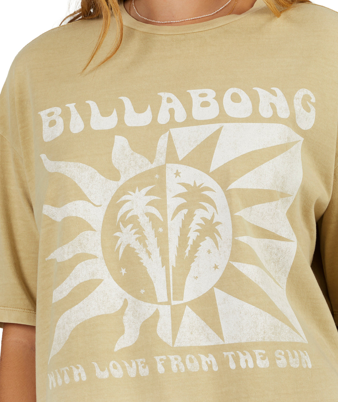 BILLABONG WITH LOVE FROM THE SUN TEE