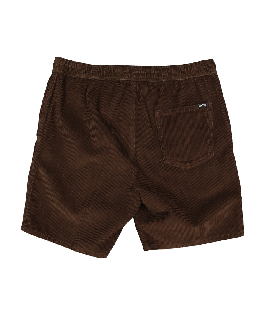 BILLABONG LARRY CORD SHORT - BROWN