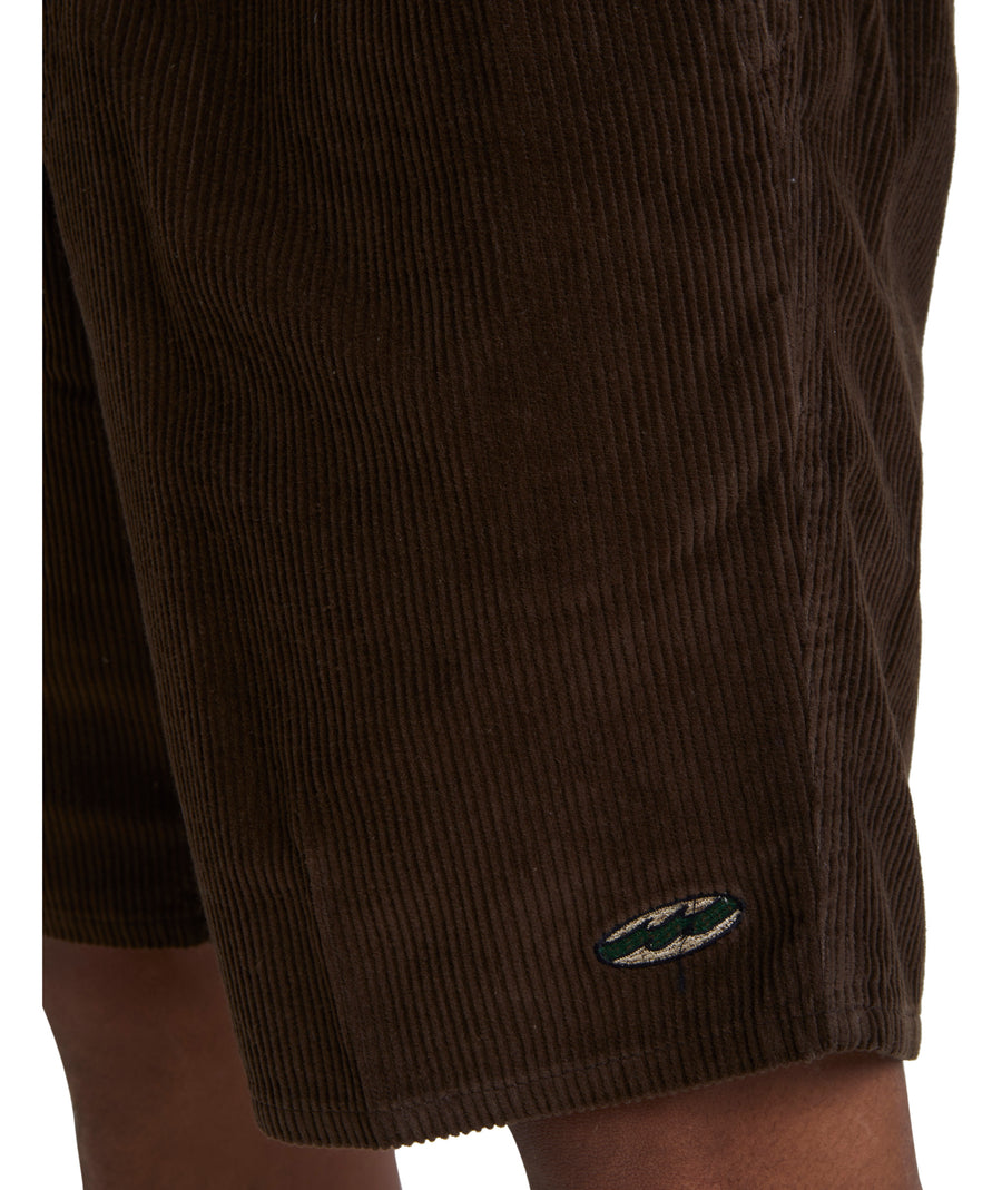 BILLABONG LARRY CORD SHORT - BROWN