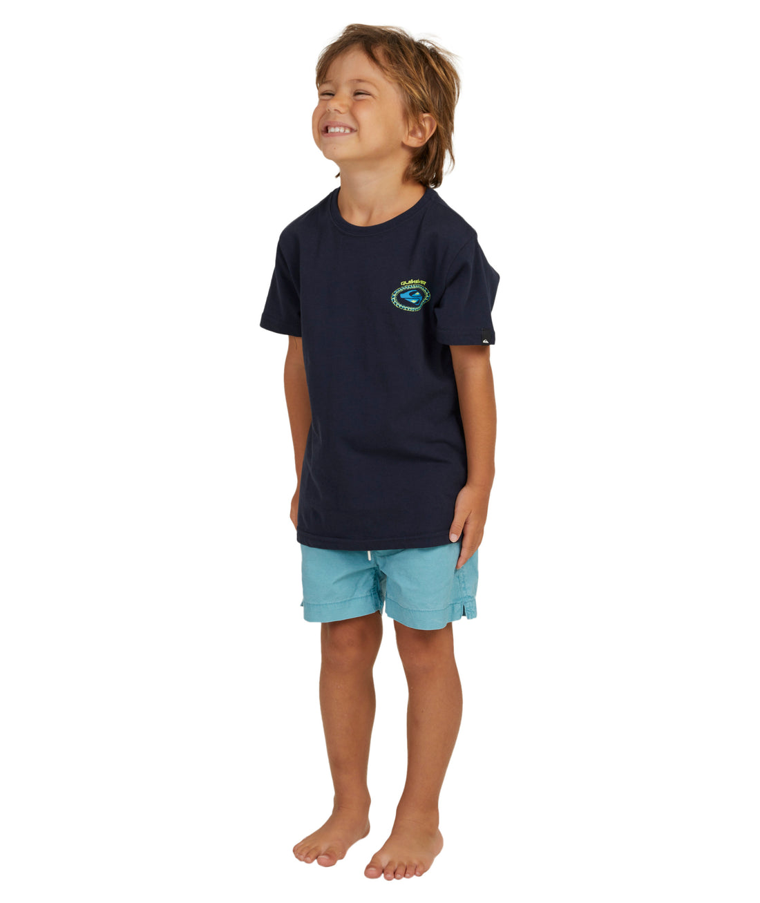 QUIKSILVER SECOND SKIN BOY SHORT SLEEVE