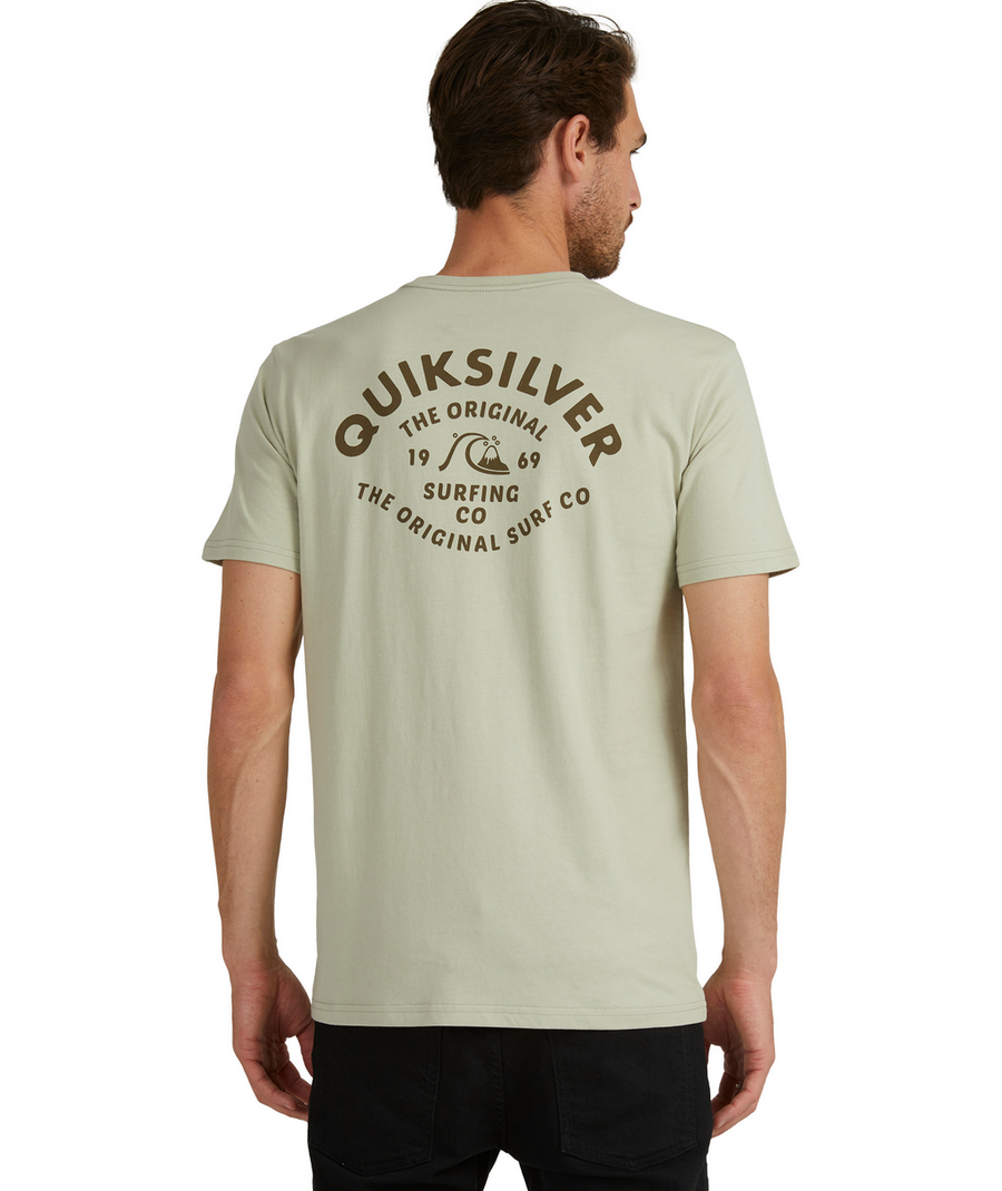 QUIKSILVER SCRIPT TALK SS TEE