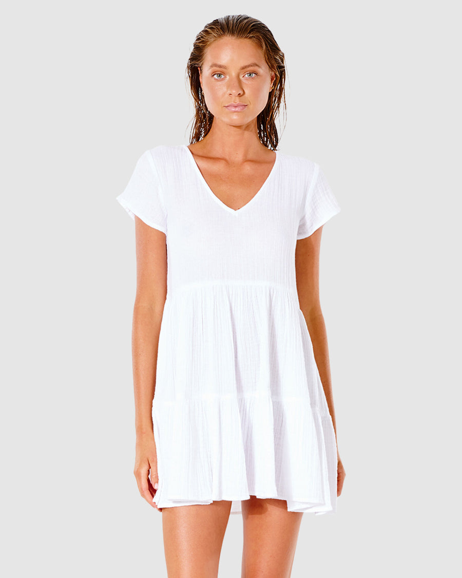 RIP CURL PREMIUM SURF DRESS - WHITE