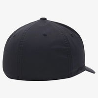 QUIKSILVER AMPED UP FLEXFIT CAP - TRUE BLACK
