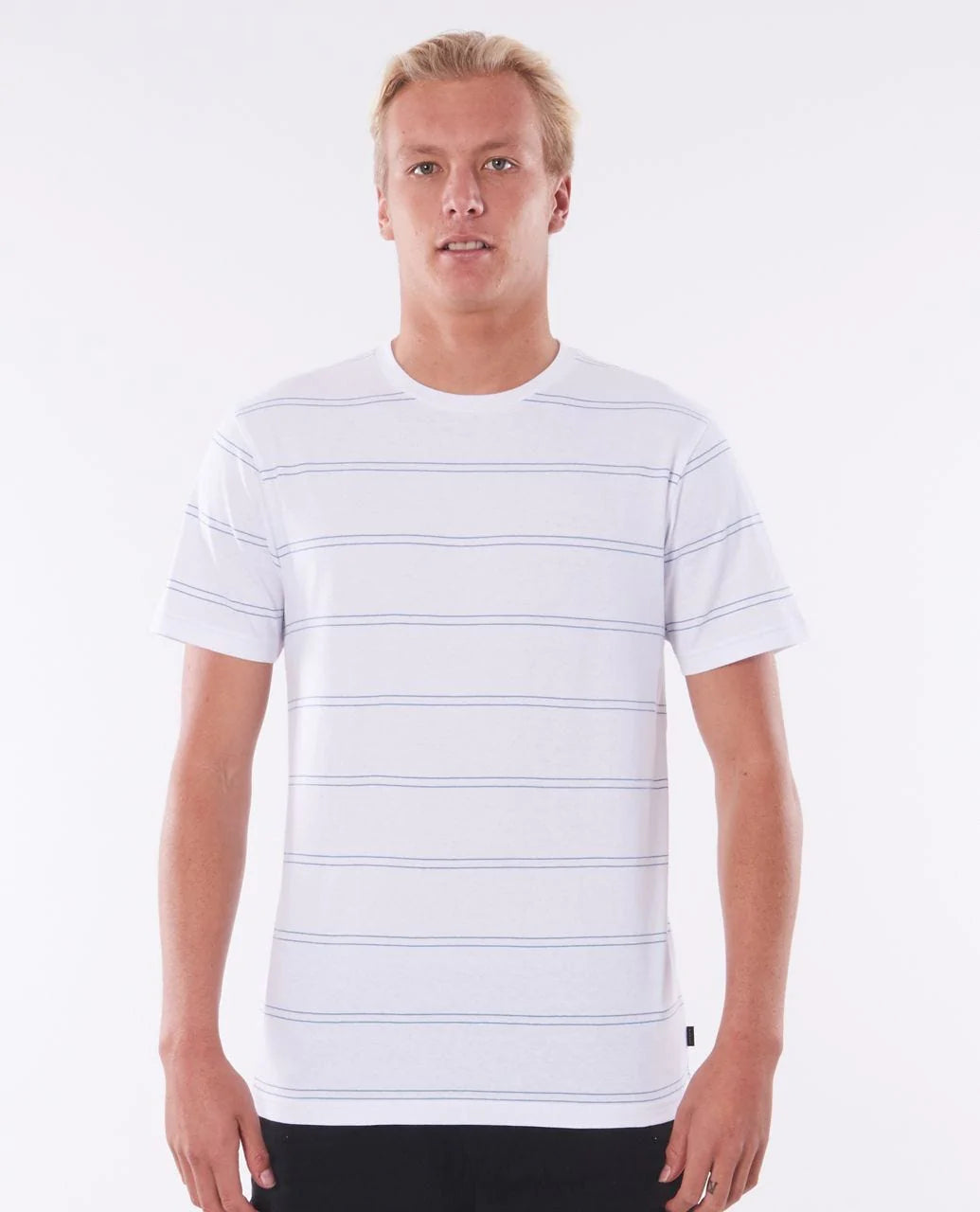 SHOP RIPCURL PLAIN STRIPE TEE ONLINE WITH CHOZEN SURF