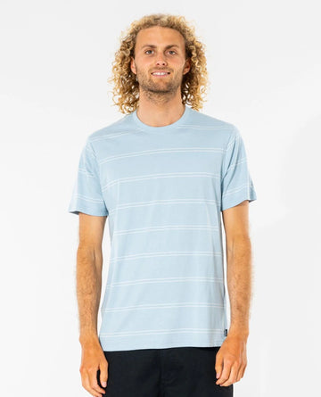 SHOP RIPCURL PLAIN STRIPE TEE ONLINE WITH CHOZEN SURF