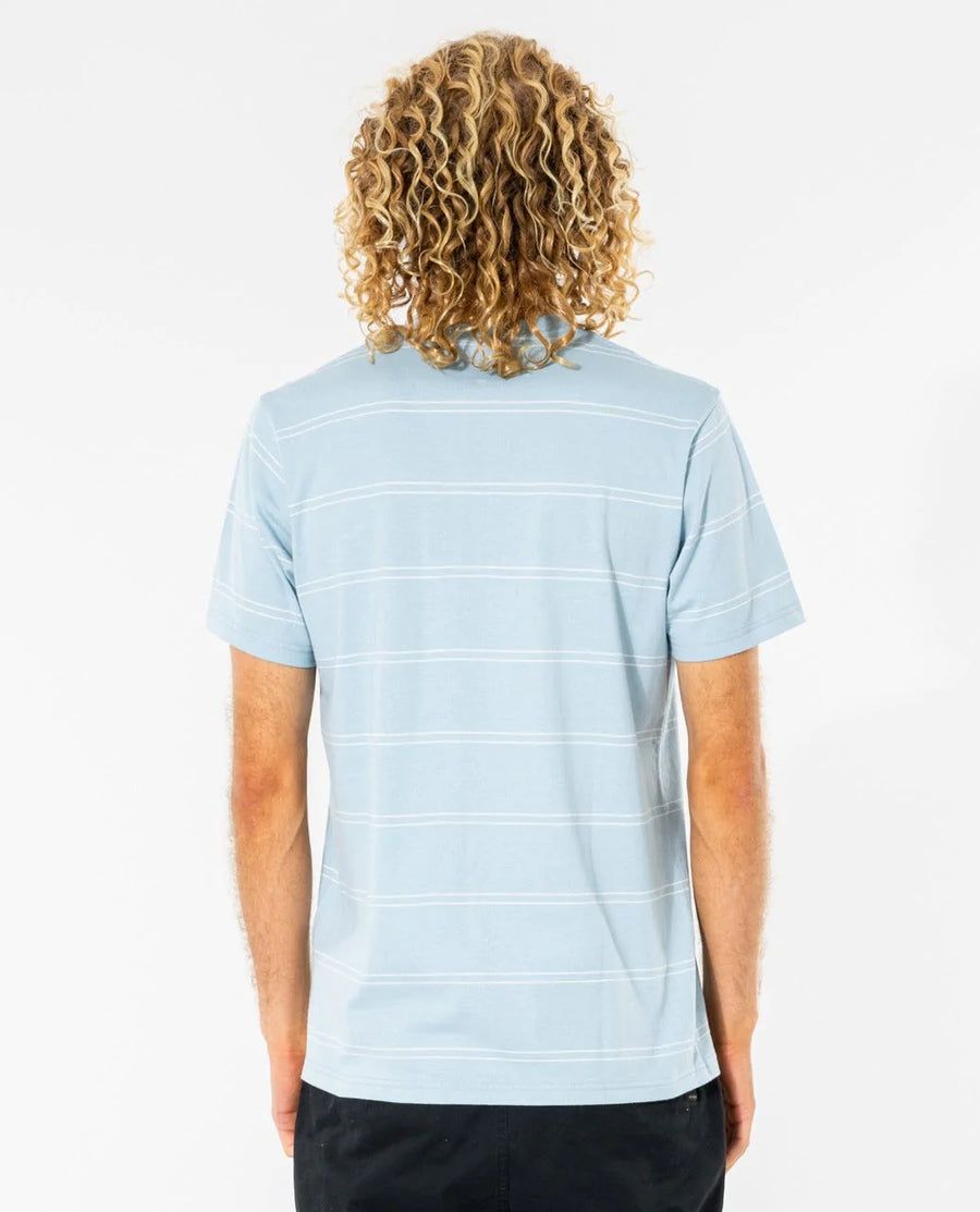 SHOP RIPCURL PLAIN STRIPE TEE ONLINE WITH CHOZEN SURF