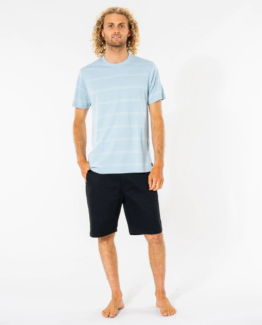 SHOP RIPCURL PLAIN STRIPE TEE ONLINE WITH CHOZEN SURF